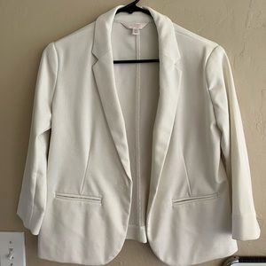 White blazer